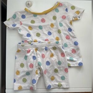 Kyte Baby Easter Egg Short Sleeve Pajama Set